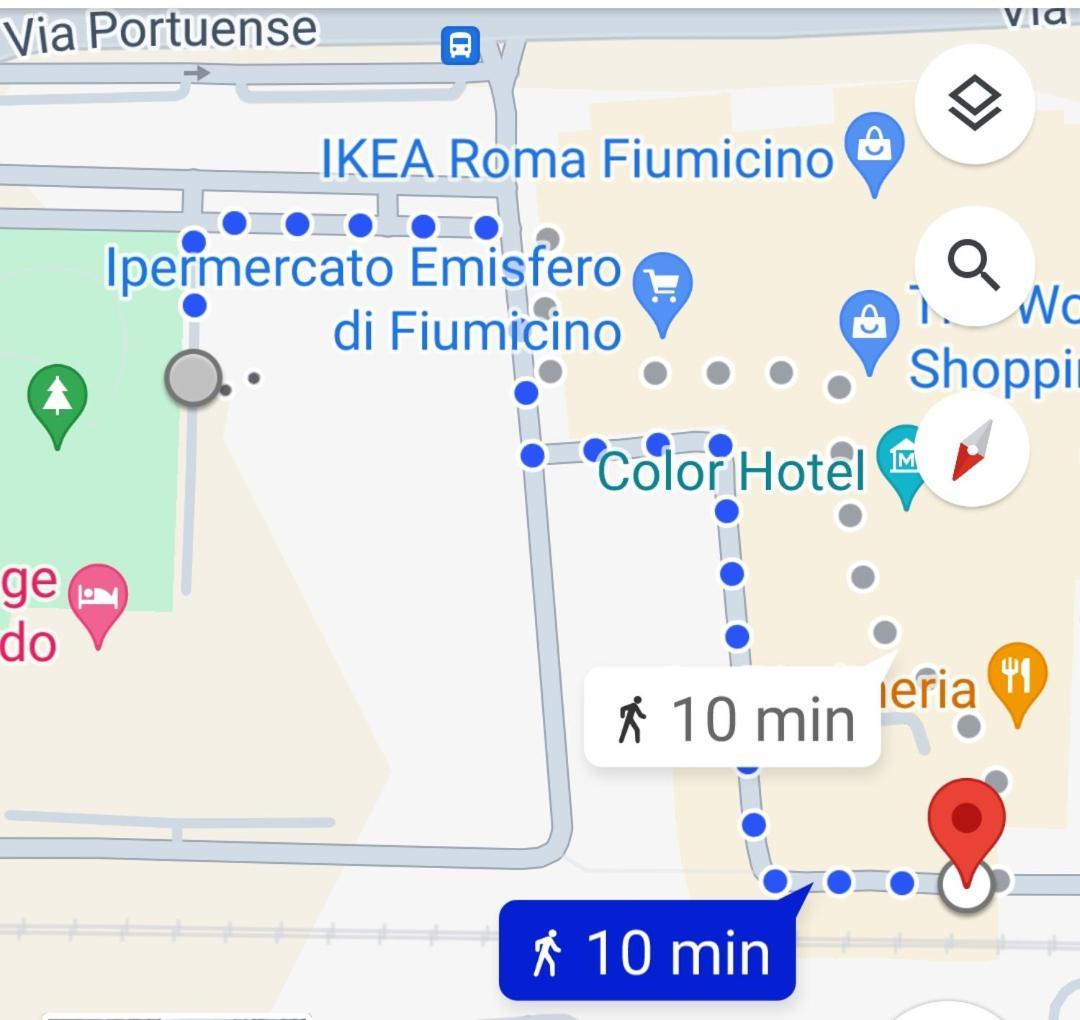 The House Room Aeroporto Fiumicino Dış mekan fotoğraf